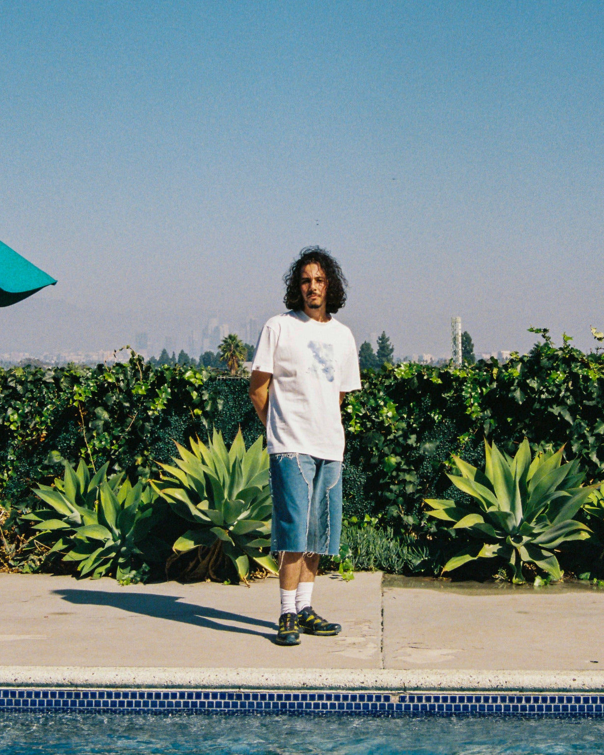 5 Year Anniversary Cloud T-Shirt – White/Blue