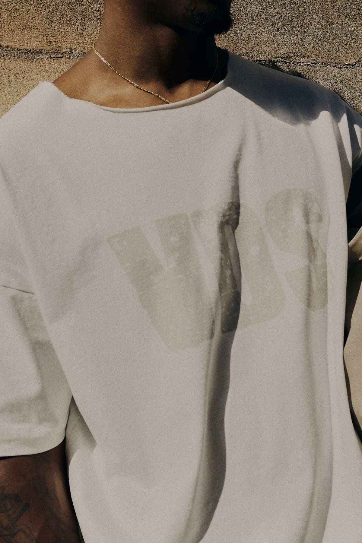 Faded VDS T-shirt – Vintage White-4