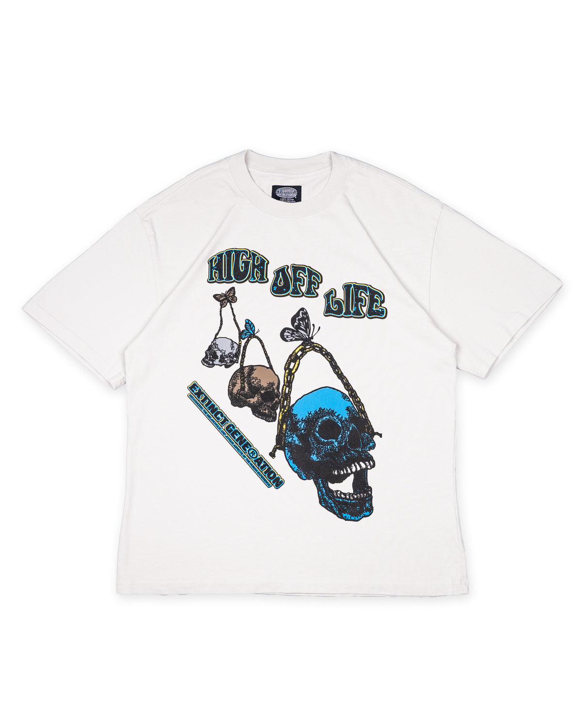 High Off Life Tee - Faded Bone