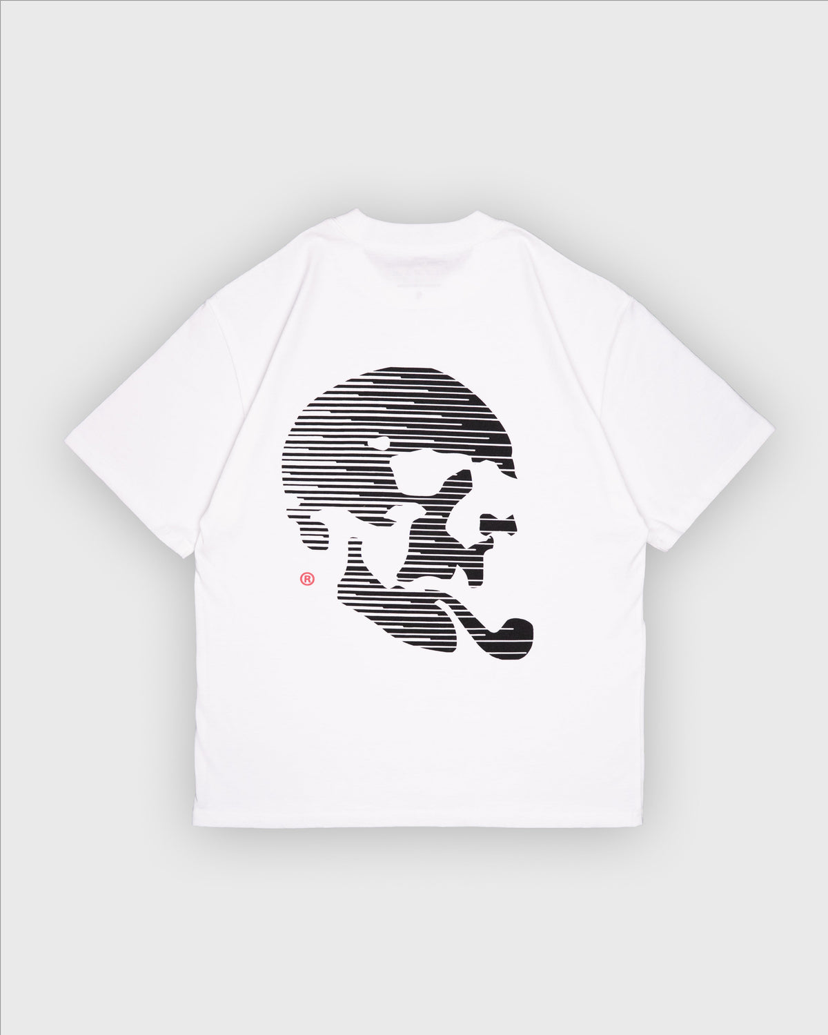 Skelly Basic V2, A Heavy Faded White Tee-3