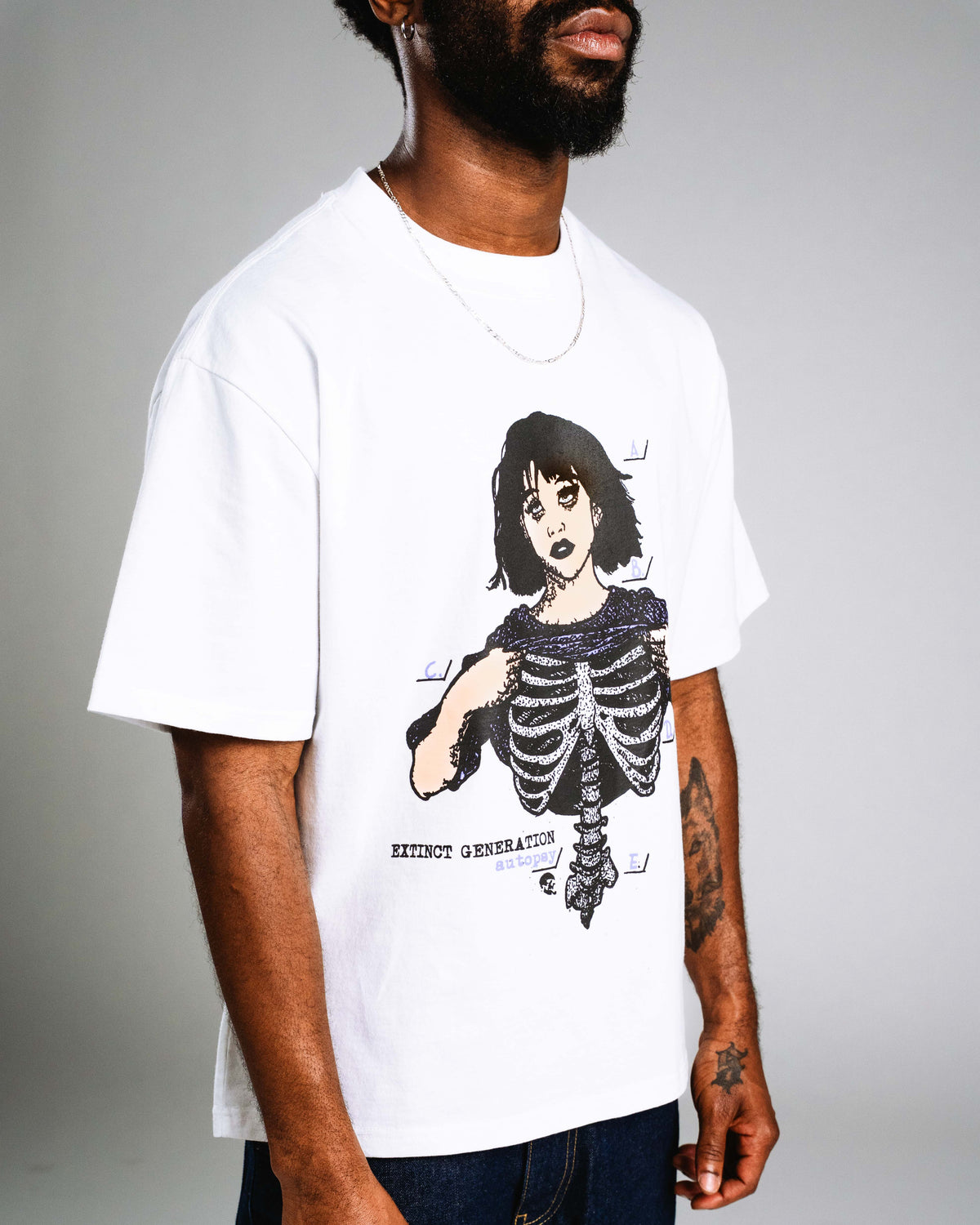 Autopsy, A Heavy Faded White Tee-5