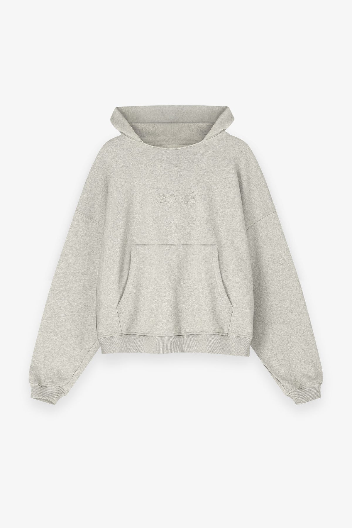 Relaxed Hoodie - Marl Grey