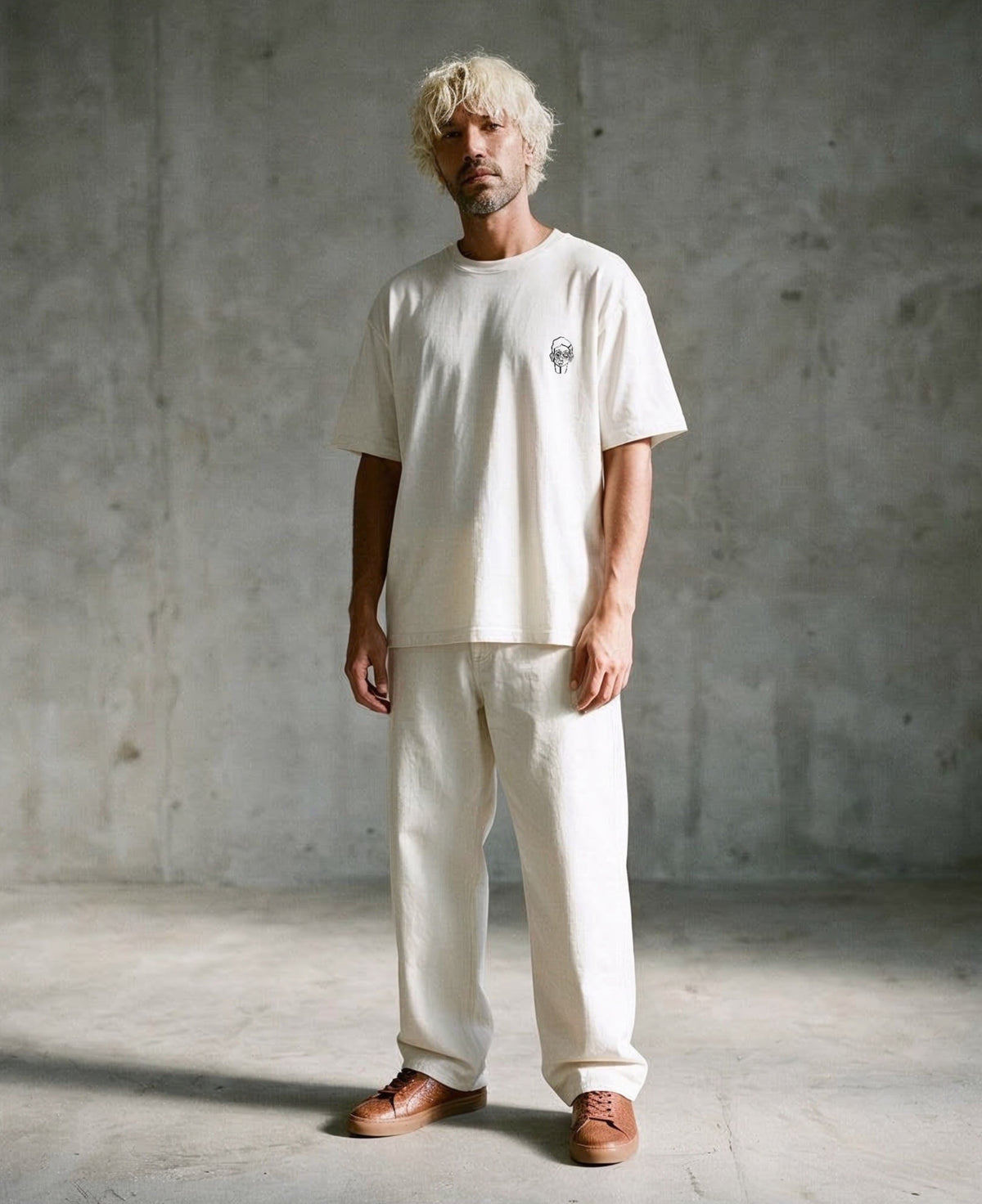 T-Shirt Essentials / Face 3D – Off-White