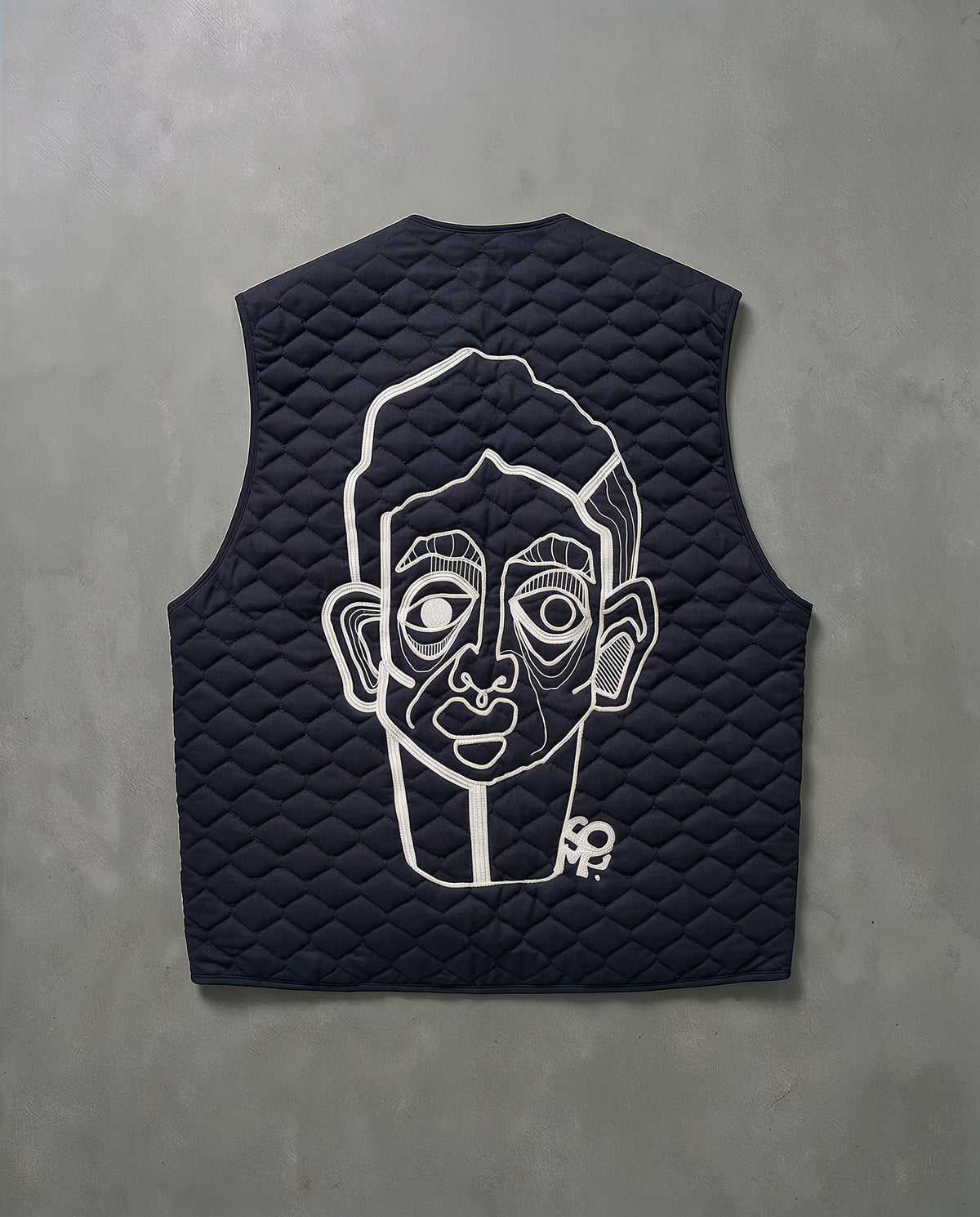 Reversible Vest – Navy Blue-4
