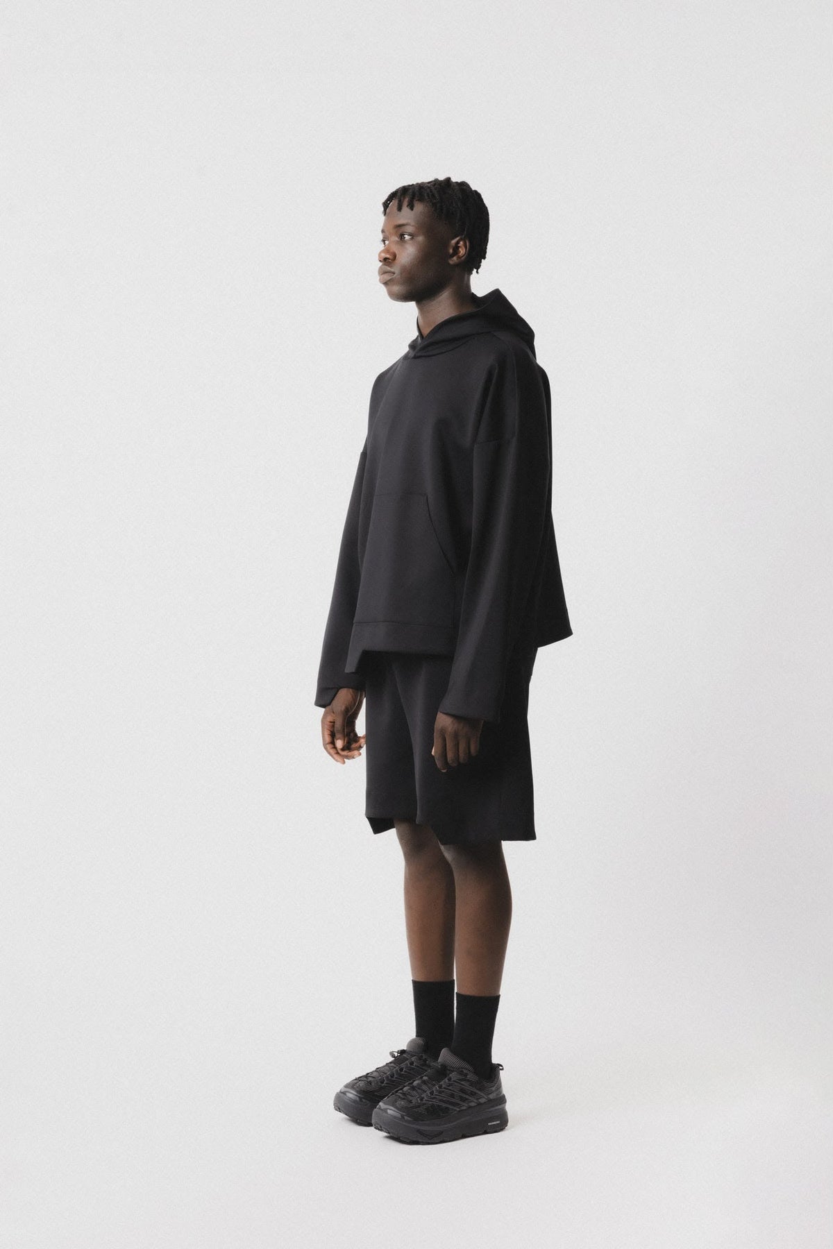 Angular Cut Hoodie