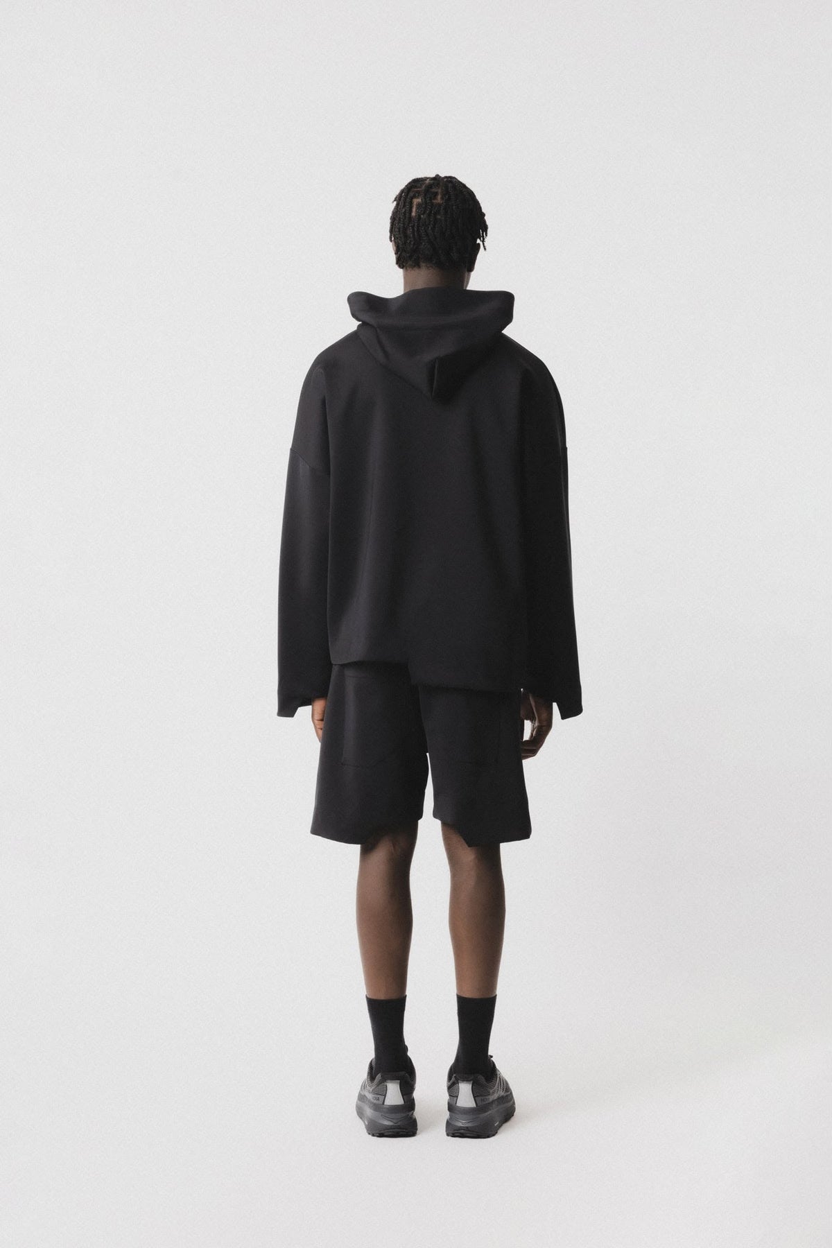 Angular Cut Hoodie-3