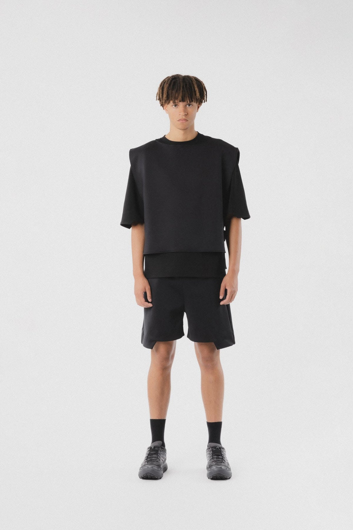 Angular Cut Shorts