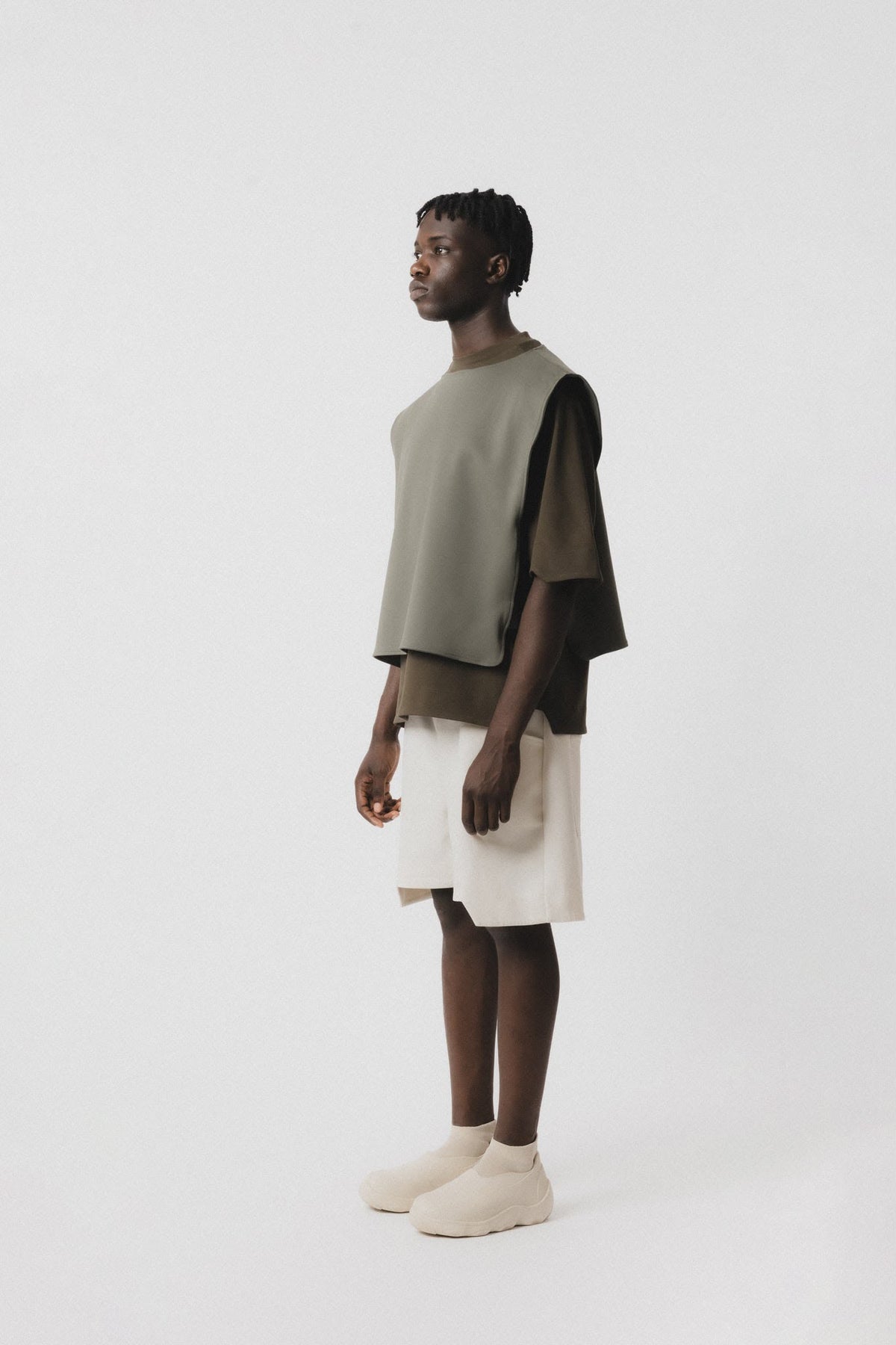 Angular Cut Shorts-6