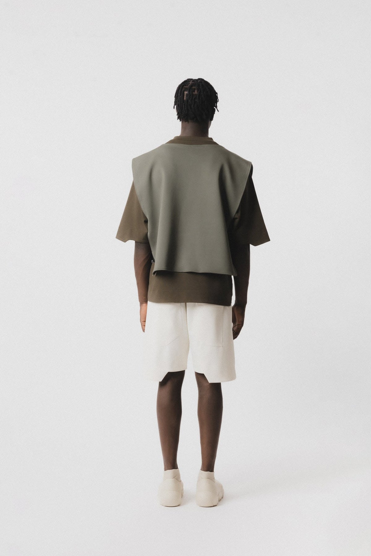 Angular Cut Shorts-7