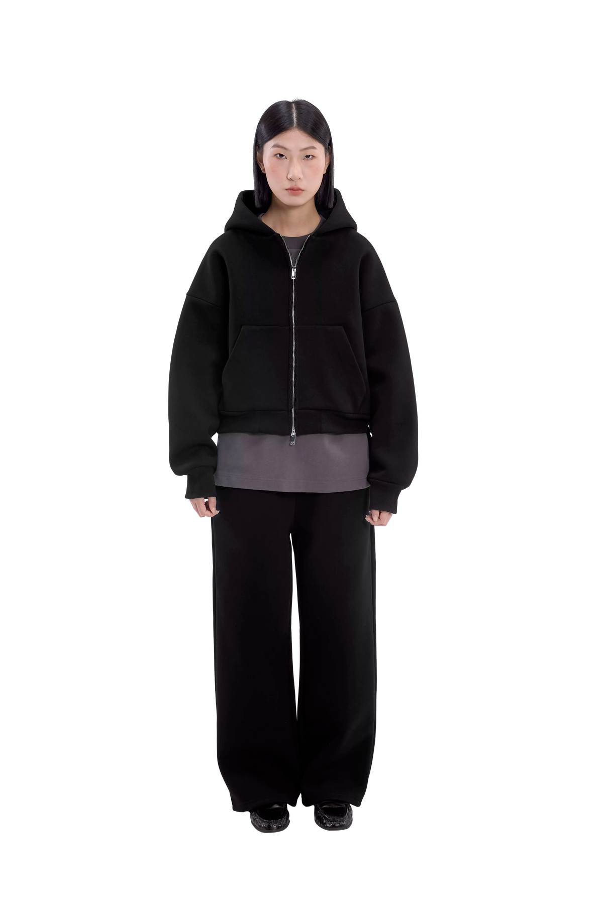 Attire Season Mò Heavyweight Zipped Hoodie