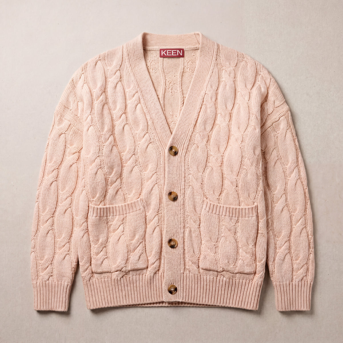 Kian Cardigan – Sand