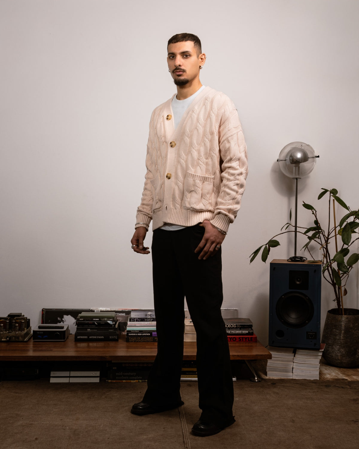 Kian Cardigan – Sand-3