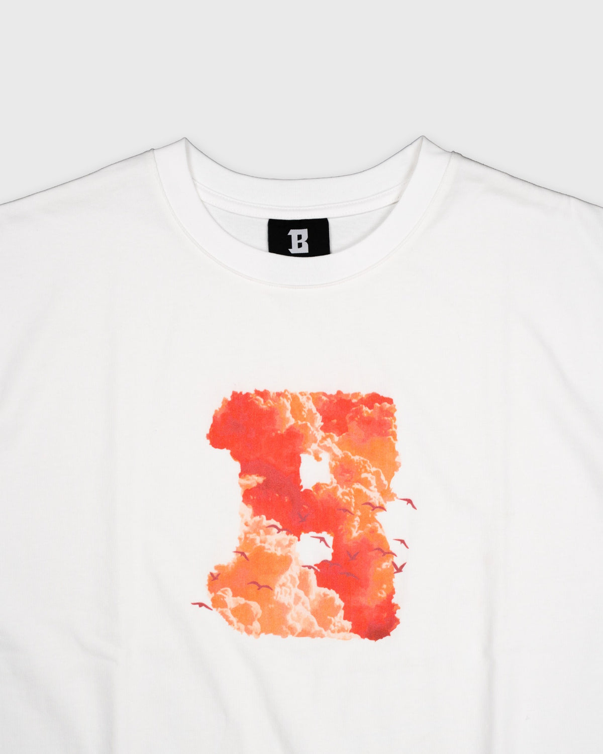 White/Pink 5 Year Anniversary Cloud T-Shirt-3